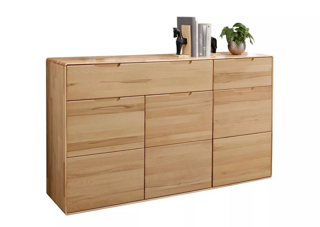 Main Möbel Sideboard Sideboard 149x91cm "Kent" Kernbuche massiv von Main Möbel