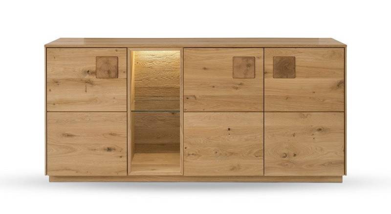 Main Möbel Sideboard Sideboard 170x80cm 'Monza' Wildeiche geölt von Main Möbel