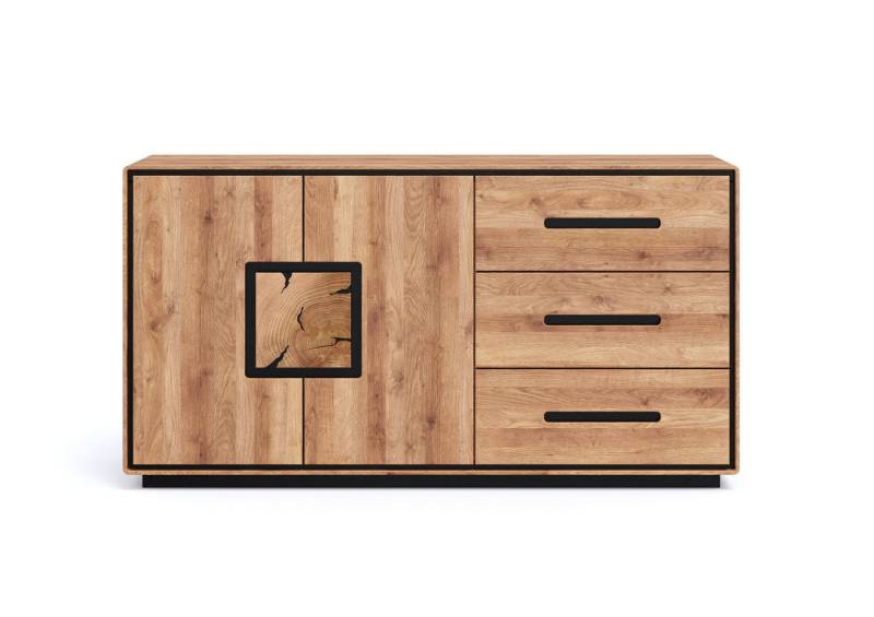 Main Möbel Sideboard Sideboard Kommode 145x77cm Wildeiche Zarah von Main Möbel