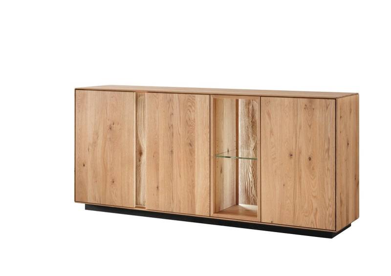 Main Möbel Sideboard Sideboard inkl. Beleuchtung 180x80cm 'Sienna' Wildeiche geölt von Main Möbel