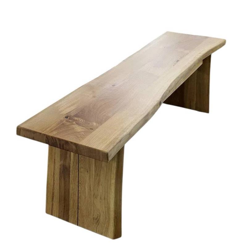 Main Möbel Sitzbank Esszimmerbank 240cm "Amber" Wildeiche massiv von Main Möbel
