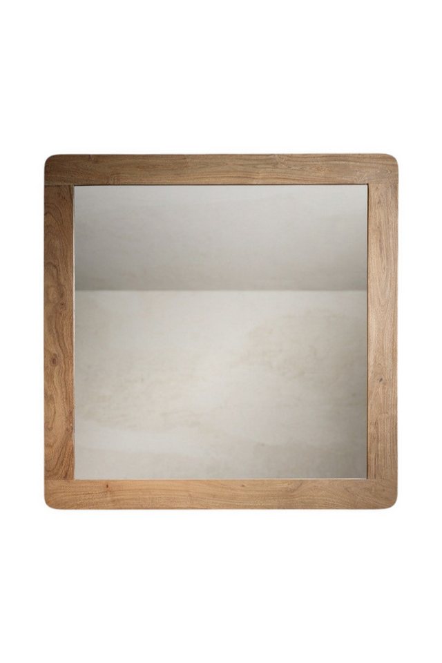 Main Möbel Spiegel Spiegel 70x70cm 'Pure' Akazie massiv von Main Möbel