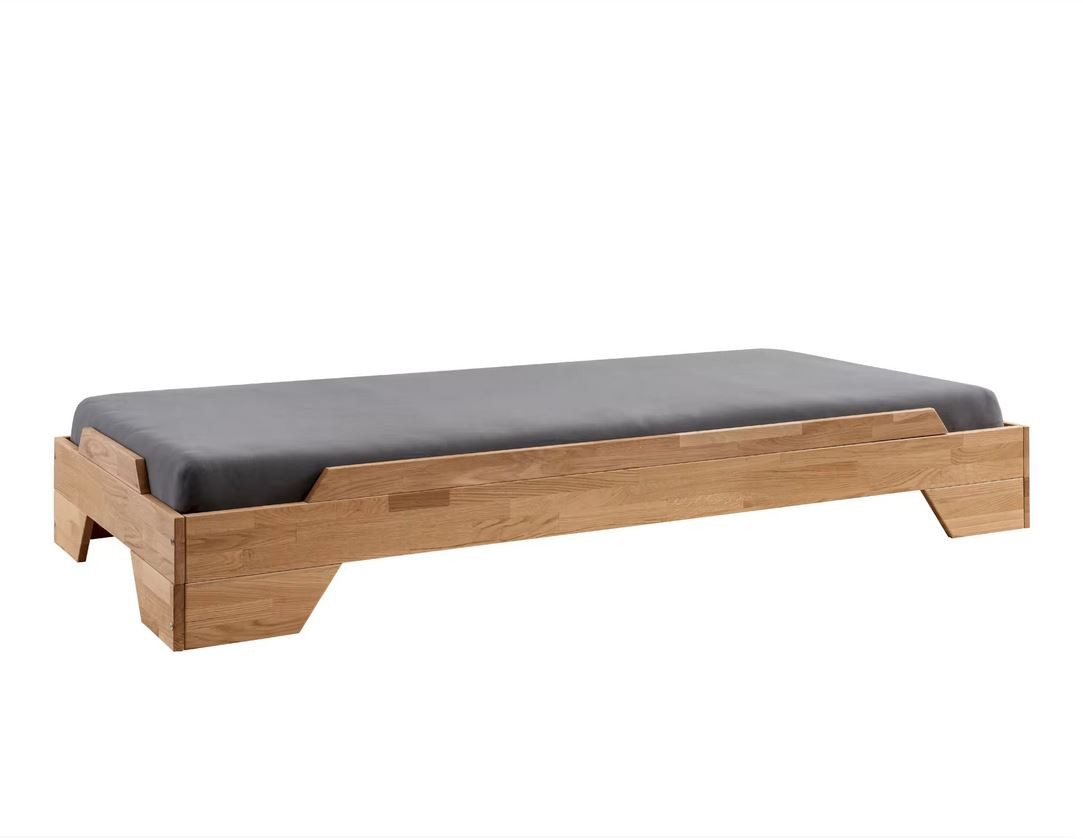Main Möbel Stapelbett Stapelbett 90x200cm 'Pisa' Wildeiche massiv geölt Main Möbel Stapelbett Stapelbett 90x200cm 'Pisa' Wildeiche massiv geölt von Main Möbel