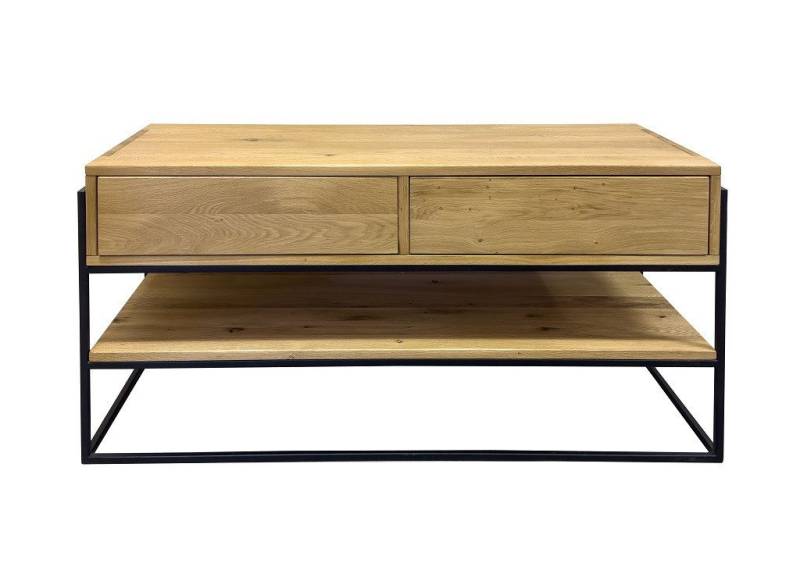 Main Möbel Lowboard Lowboard 123x60cm 'Catania' Wildeiche & Metall schwarz Main Möbel Lowboard Lowboard 123x60cm 'Catania' Wildeiche & Metall schwarz von Main Möbel