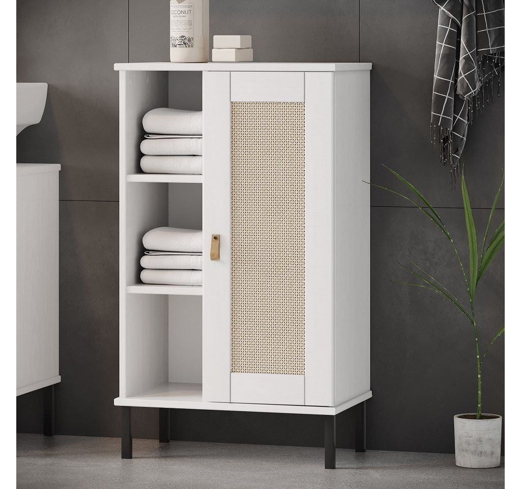 Main Möbel Unterschrank Badunterschrank 52x90cm 'Seattle' Kiefer massiv weiß Main Möbel Unterschrank Badunterschrank 52x90cm 'Seattle' Kiefer massiv weiß von Main Möbel