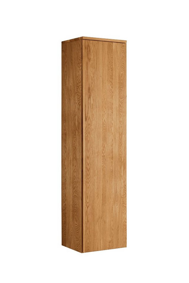 Main Möbel Garderobenschrank Garderobenschrank 40x165cm "Torino" Wildeiche massiv von Main Möbel