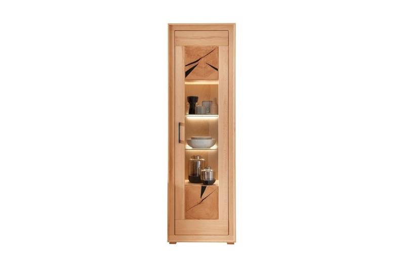 Main Möbel Vitrine Vitrine Schrank 62x201cm Kernbuche Danzig von Main Möbel