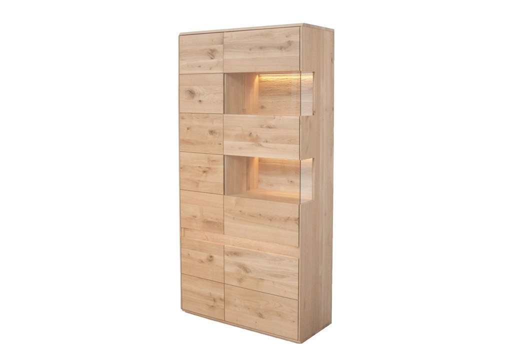 Main Möbel Vitrine Vitrine links 103x207cm Wildeiche Berlin Main Möbel Vitrine Vitrine links 103x207cm Wildeiche Berlin von Main Möbel