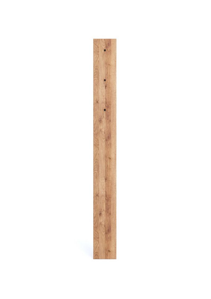 Main Möbel Wandgarderobe Wandgarderobe 20x190x50cm "Zarah" Wildeiche geölt von Main Möbel