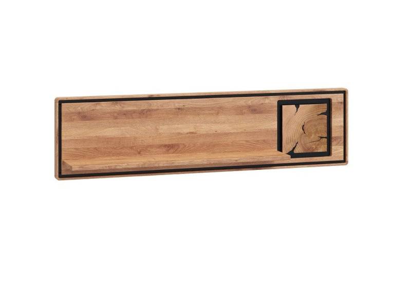Main Möbel Wandregal Wandregal 140cm x 33cm x 22cm "Zarah" Wildeiche geölt von Main Möbel