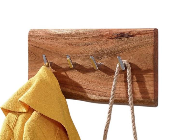 Main Möbel Wandgarderobe Wandgarderobe 45x20cm 'Forest' Akazie massiv Main Möbel Wandgarderobe Wandgarderobe 45x20cm 'Forest' Akazie massiv von Main Möbel