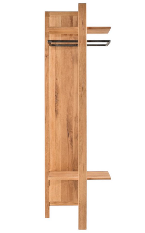Main Möbel Wandgarderobe Wandgarderobe 57x200cm 'Lima' Wildeiche massiv von Main Möbel