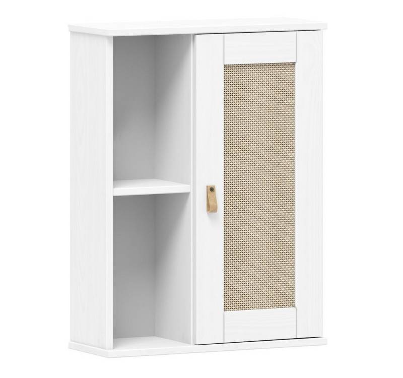 Main Möbel Wandhängeschrank Badoberschrank 52x70cm 'Seattle' Kiefer massiv weiß von Main Möbel