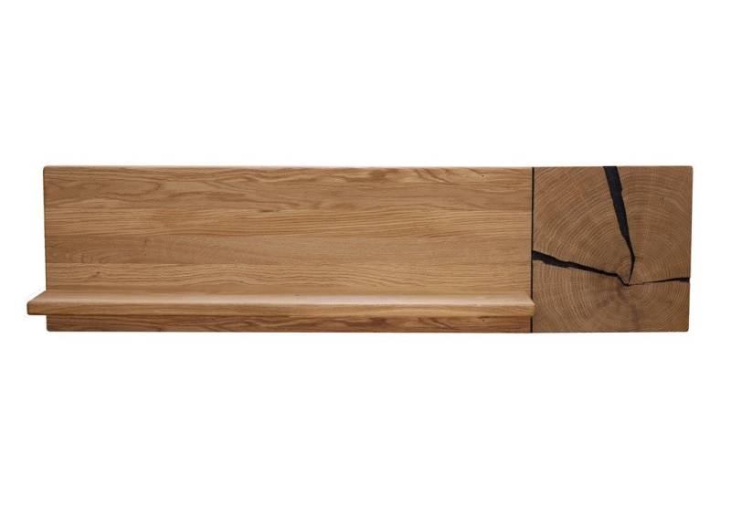 Main Möbel Wandregal Wandboard 99cm Wildeiche massiv Danzig II von Main Möbel