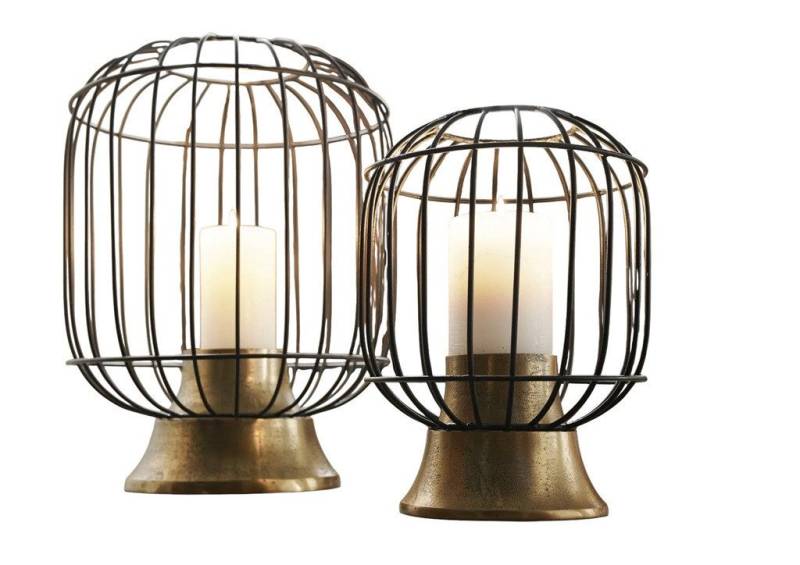 Main Möbel Windlicht Windlicht/Laterne 20x27cm "Jill" Aluminium antik-gold Main Möbel Windlicht Windlicht/Laterne 20x27cm "Jill" Aluminium antik-gold von Main Möbel