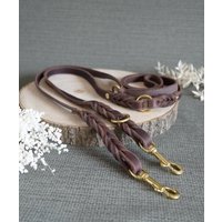 Lederleine 3 - Fach Verstellbar Lederleine 3 - Fach Verstellbar von MainGlueck