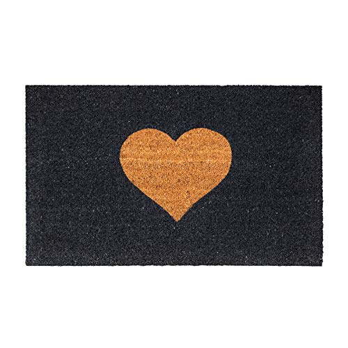 Maine Furniture Co. Reverse Heart Kokosfaser Fußmatte Standard von Maine Furniture Co