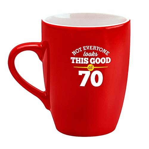 Mainly Mugs Lustige Kaffeetasse zum 70. Geburtstag für Männer und Frauen, Andenken von Mainly Mugs