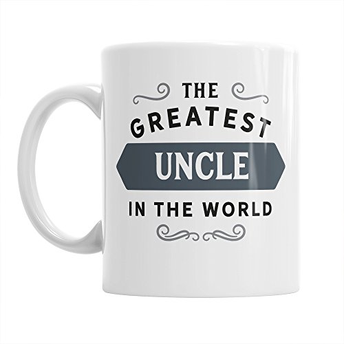 Onkel Geschenkbecher zum Geburtstag Weihnachten Weihnachten Andenken Geschenk Kaffeetasse 285 ml (10 oz) von Mainly Mugs