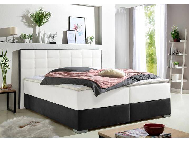 Boxspringbett MAINTAL, weiß, L:210cm, Bezug Microfaser aus 100% Polyester, Komplettbetten, Boxspringbett, mit Bettkasten und Topper Boxspringbett MAINTAL, weiß, L:210cm, Bezug Microfaser aus 100% Polyester, Komplettbetten, Boxspringbett, mit Bettkasten und Topper von Maintal