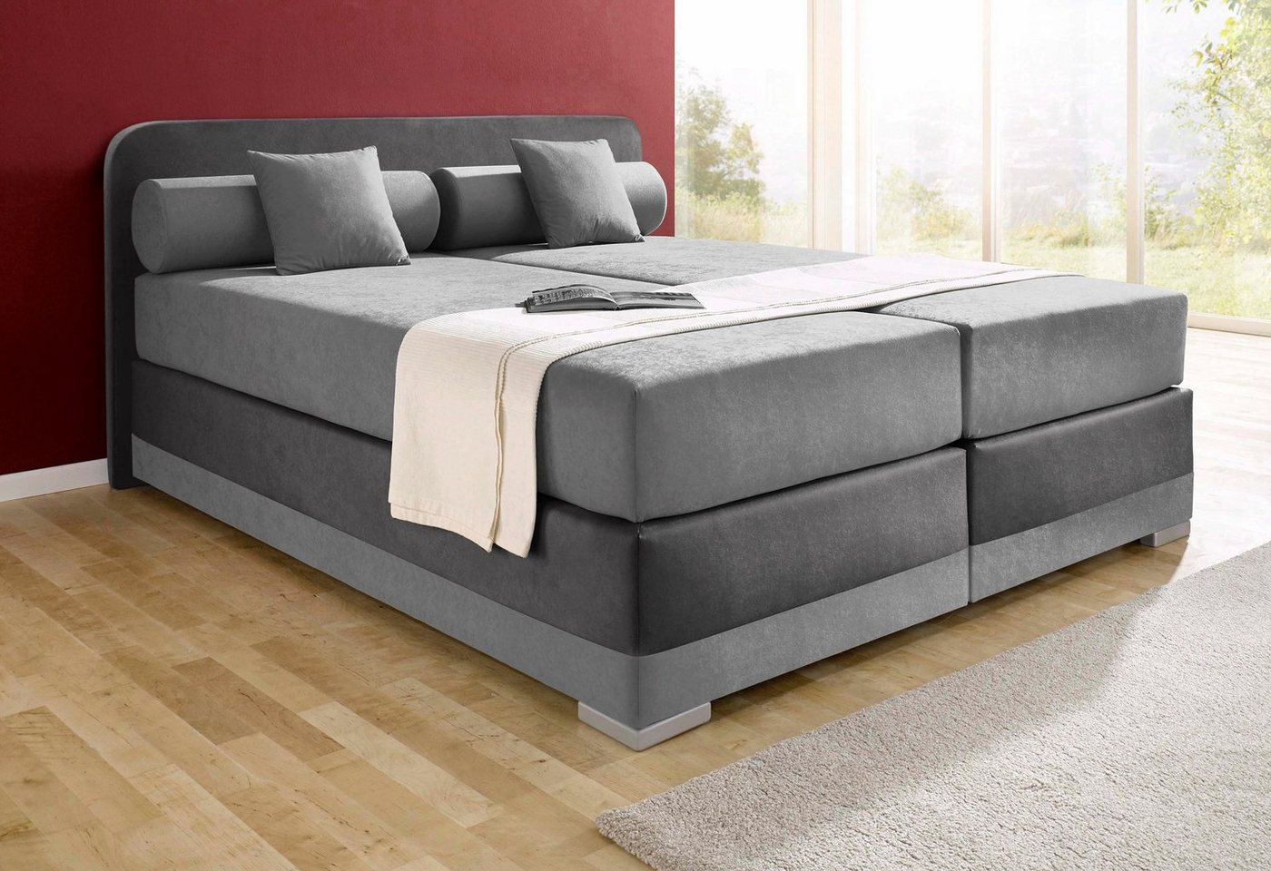 Maintal Boxspringbett Lago, in 3 verschiedenen Matratzenarten, H2 oder H3 Maintal Boxspringbett Lago, in 3 verschiedenen Matratzenarten, H2 oder H3 von Maintal