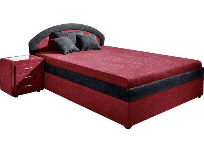 Maintal Nachtkommode, Made in Germany, rot, rot Maintal Nachtkommode, Made in Germany, rot, rot von Maintal