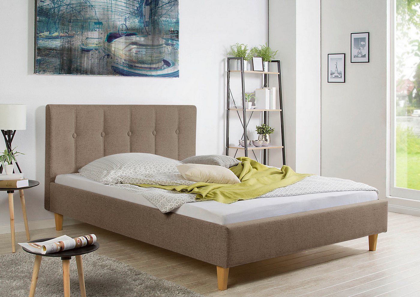 Maintal Polsterbett Leesburg, Bettseiten zerlegt, ohne Bettkasten Maintal Polsterbett Leesburg, Bettseiten zerlegt, ohne Bettkasten von Maintal