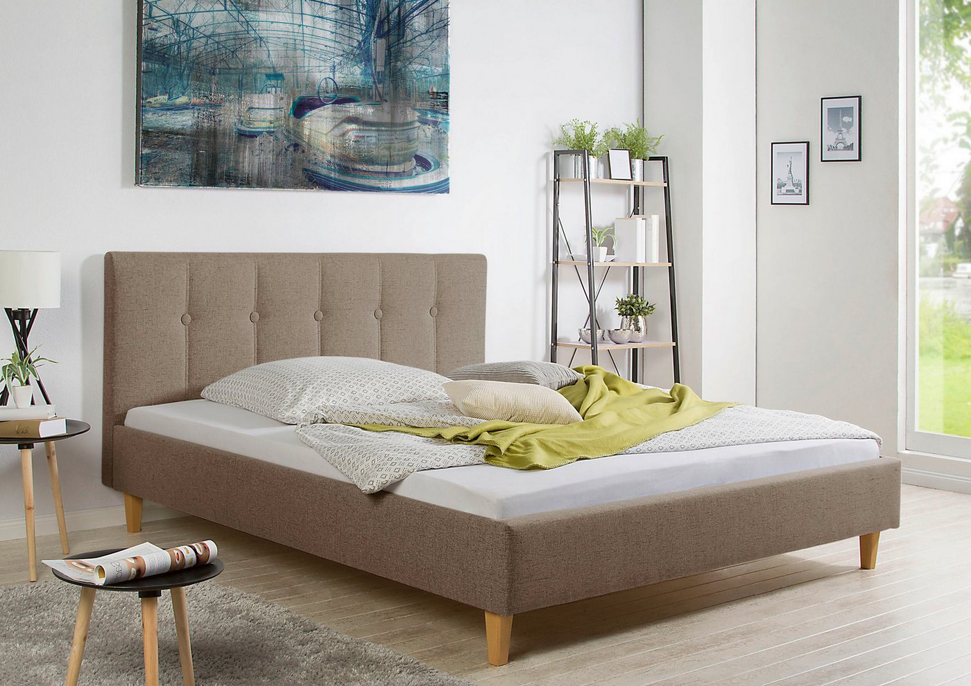Maintal Polsterbett Leesburg, Bettseiten zerlegt, ohne Bettkasten Maintal Polsterbett Leesburg, Bettseiten zerlegt, ohne Bettkasten von Maintal