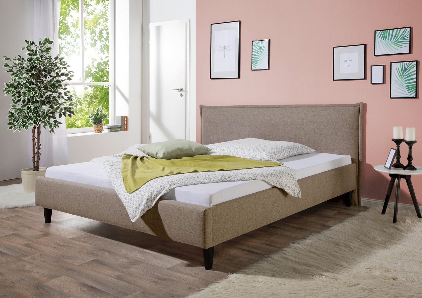 Maintal Polsterbett Gustine, Bettseiten zerlegt, ohne Bettkasten Maintal Polsterbett Gustine, Bettseiten zerlegt, ohne Bettkasten von Maintal