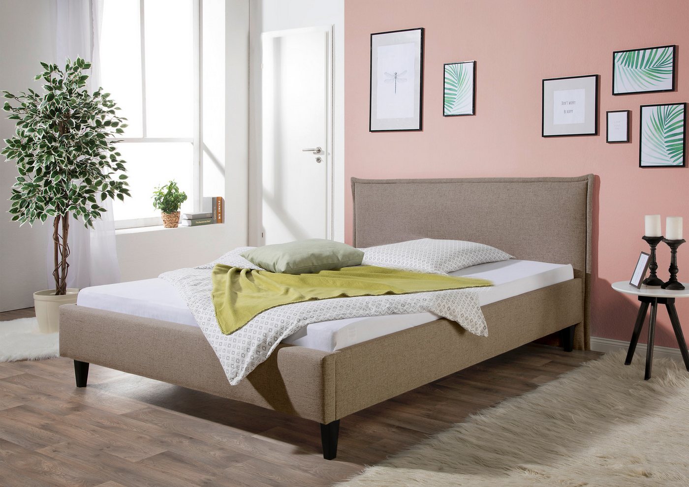 Maintal Polsterbett Gustine, Bettseiten zerlegt, ohne Bettkasten Maintal Polsterbett Gustine, Bettseiten zerlegt, ohne Bettkasten von Maintal