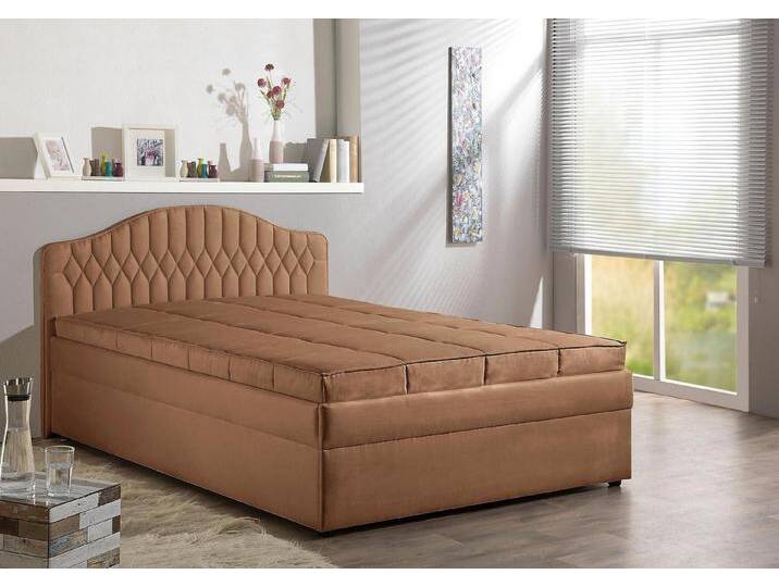 Maintal Polsterbett, braun, Federkern-Festpolsterung-mit Fleckschutz, Federkernmatratze, cappuccino Maintal Polsterbett, braun, Federkern-Festpolsterung-mit Fleckschutz, Federkernmatratze, cappuccino von Maintal