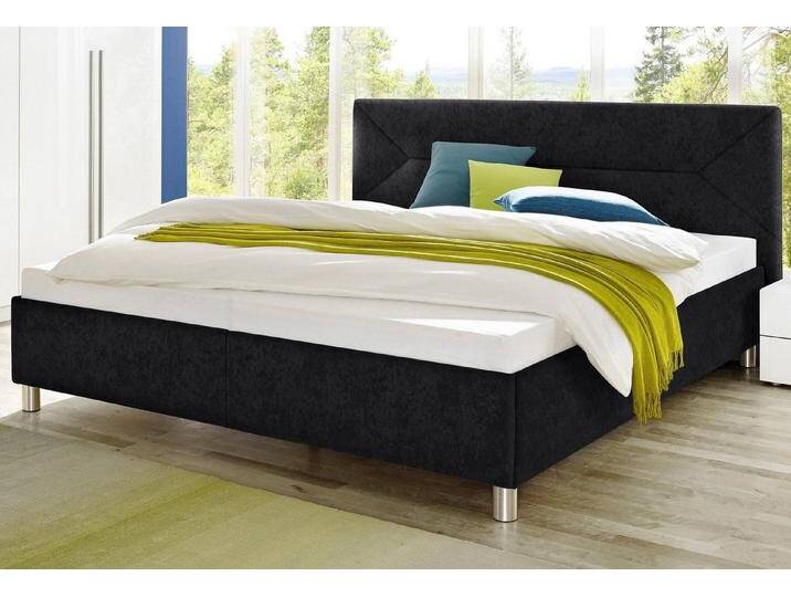 Maintal Polsterbett, schwarz, Bonnell-Federkernmatratze, schwarz Maintal Polsterbett, schwarz, Bonnell-Federkernmatratze, schwarz von Maintal