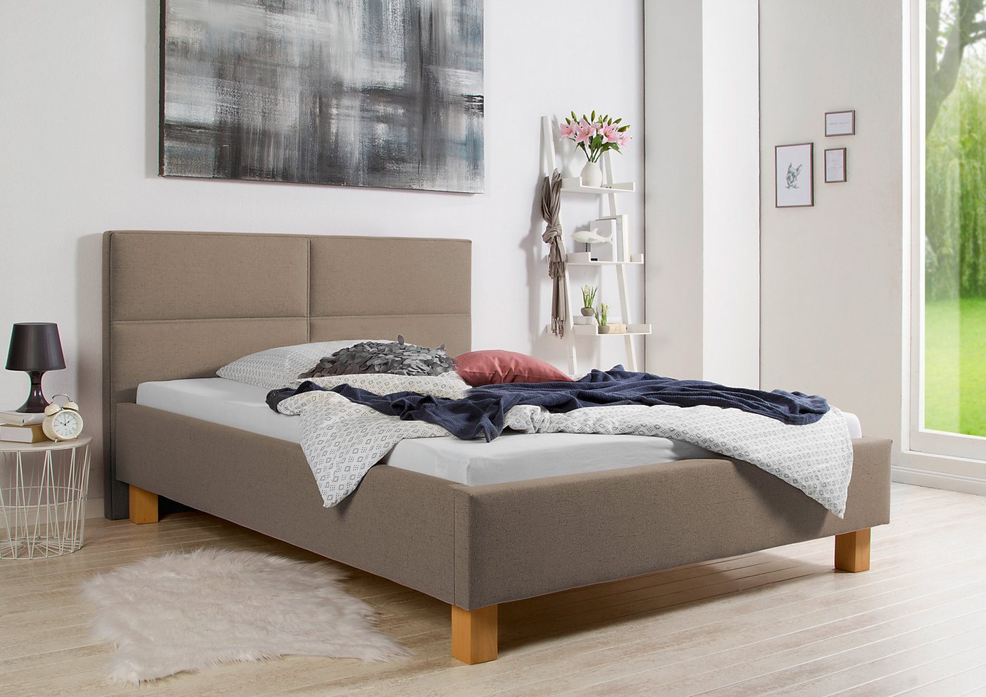 Maintal Polsterbett Derryville, Bettseiten zerlegt, ohne Bettkasten Maintal Polsterbett Derryville, Bettseiten zerlegt, ohne Bettkasten von Maintal