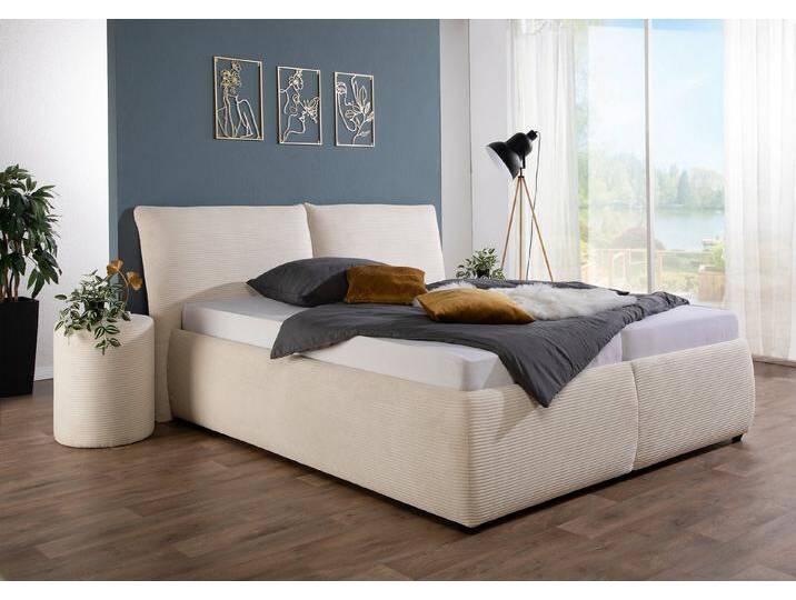 Maintal Polsterbett Wiesenbach, mit Cord-Bezug, H3 oder H4, beige, kein Härtegrad, creme-natur Maintal Polsterbett Wiesenbach, mit Cord-Bezug, H3 oder H4, beige, kein Härtegrad, creme-natur von Maintal