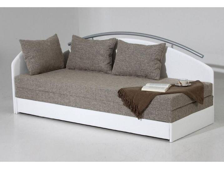 Maintal Polsterliege, beige weiß, Federkern-Festpolster, weiß/beige Maintal Polsterliege, beige weiß, Federkern-Festpolster, weiß/beige von Maintal