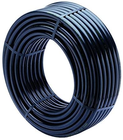 Suinga PE-LD Rohr 100 m x 16mm PN 2,5 bar Versorgungsleitung Wasserrohr Bewässerung Kunststoffrohr schwarz von Suinga