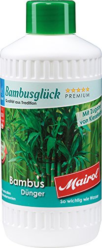 Mairol Bambusdünger flüssig, Bambus Dünger Bambuspflanzen Flüssigdünger – Bis zu 125 Liter Gießwasser (500ml) - Nährstoff-Booster kräftiges Wachstum und grüne Blätter, Langzeit Dünger von Mairol