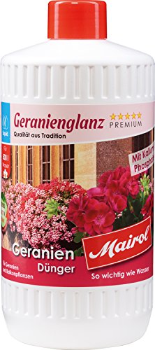 Mairol Geranien-Dünger Geranienglanz Liquid 1.000 ml von Mairol