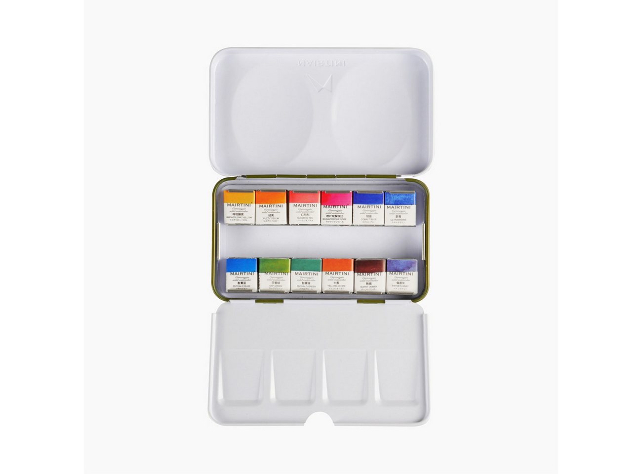 Mairtini Aquarellfarbe Set - Premium 12 / 24 / 36 Farben in halben Näpfchen, Hochwertige Profi-Farben in eleganter Metall- oder Holzbox Mairtini Aquarellfarbe Set - Premium 12 / 24 / 36 Farben in halben Näpfchen, Hochwertige Profi-Farben in eleganter Metall- oder Holzbox von Mairtini