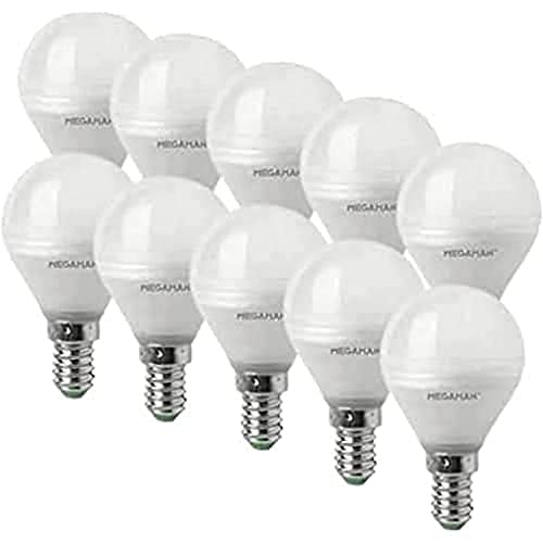 MEGAMANN | KLASSISCHE LED-BIRNE | E14 | 3,5W | 250 ml | 4000.000 | A + | REF MM06401 (10x) von Maisange