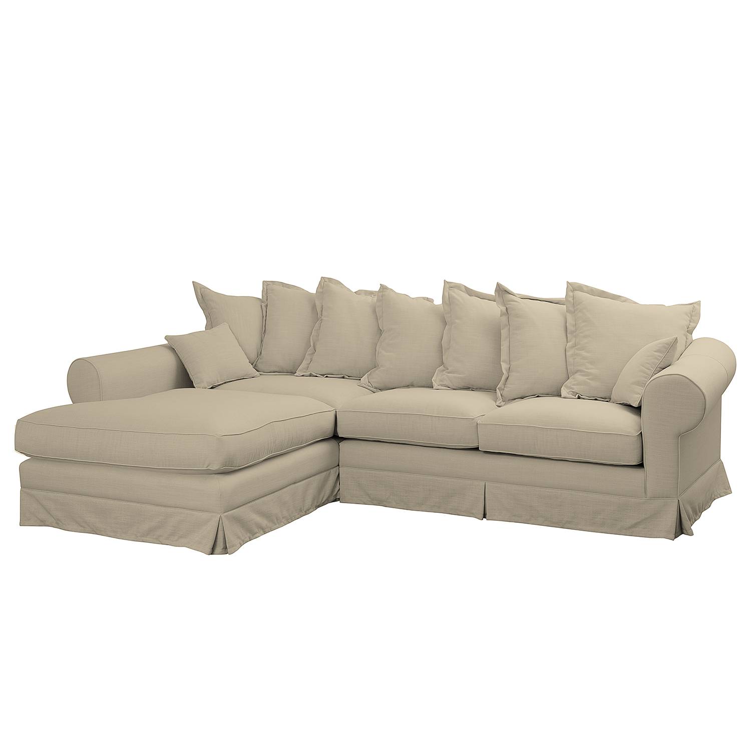 Ecksofa Saltum Webstoff von Maison Belfort