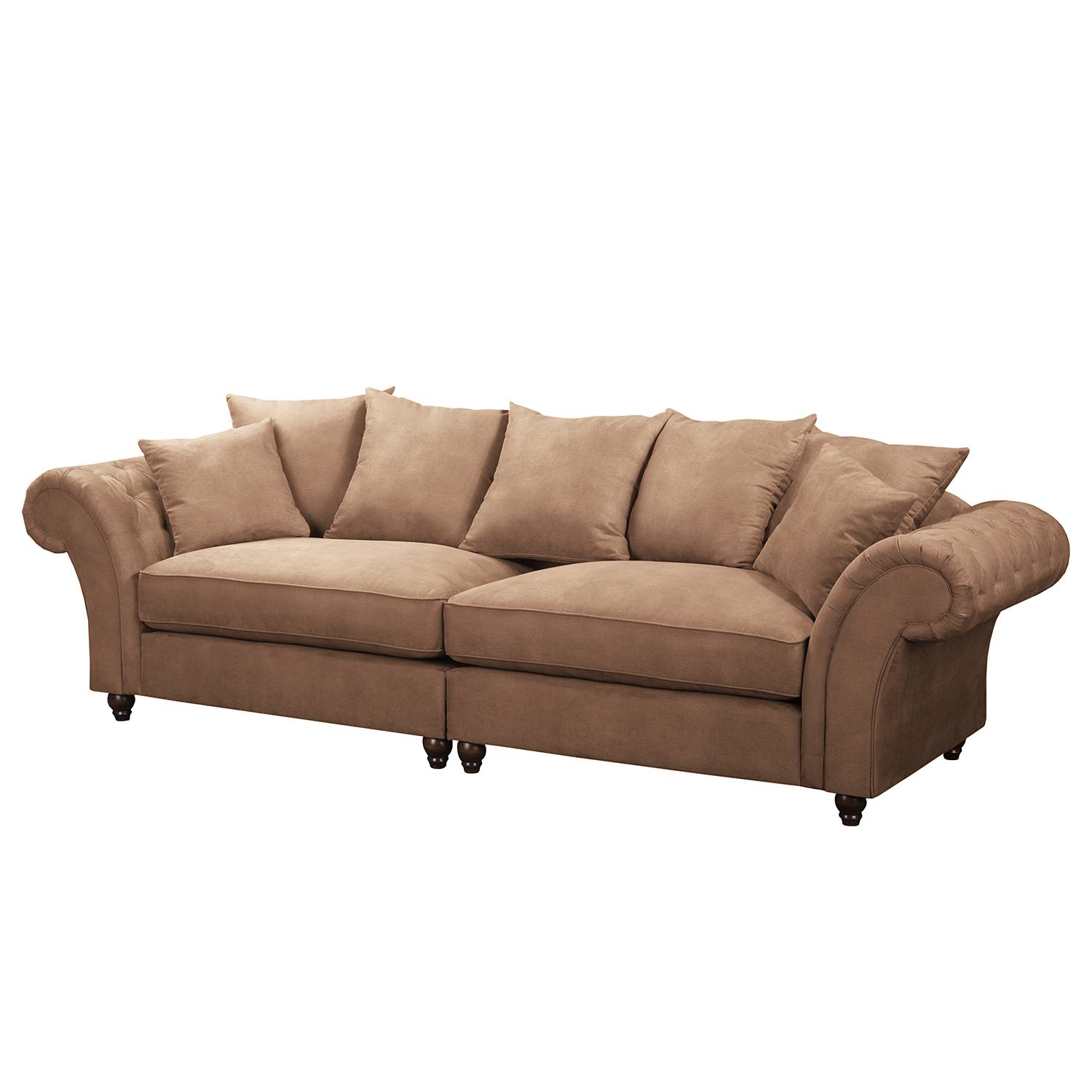 Maison Belfort Bigsofa Pacoa Latte Macchiato Microfaser 294x90x93 cm von Maison Belfort