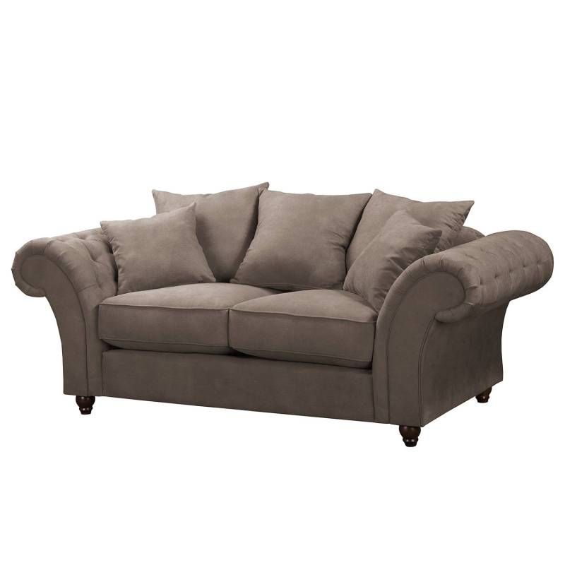 Maison Belfort Sofa Pacoa 2-Sitzer Dunkelbraun Microfaser 210x90x93 cm von Maison Belfort