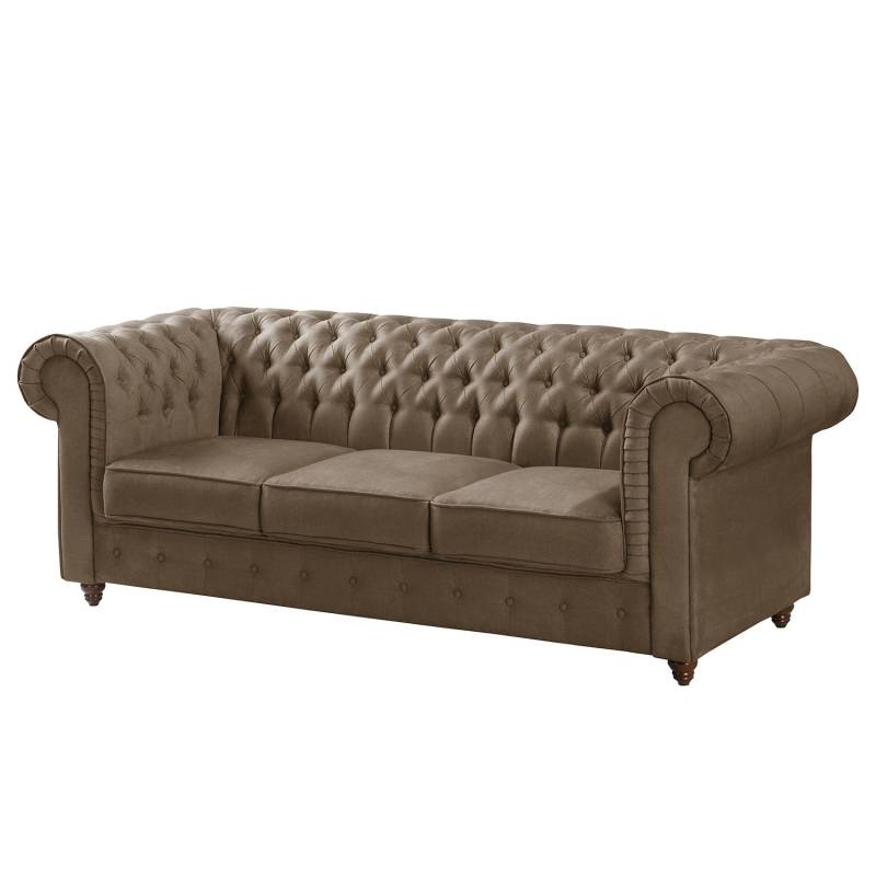 Maison Belfort Sofa Pintano 3-Sitzer Muskat Microfaser 223x77x92 cm von Maison Belfort