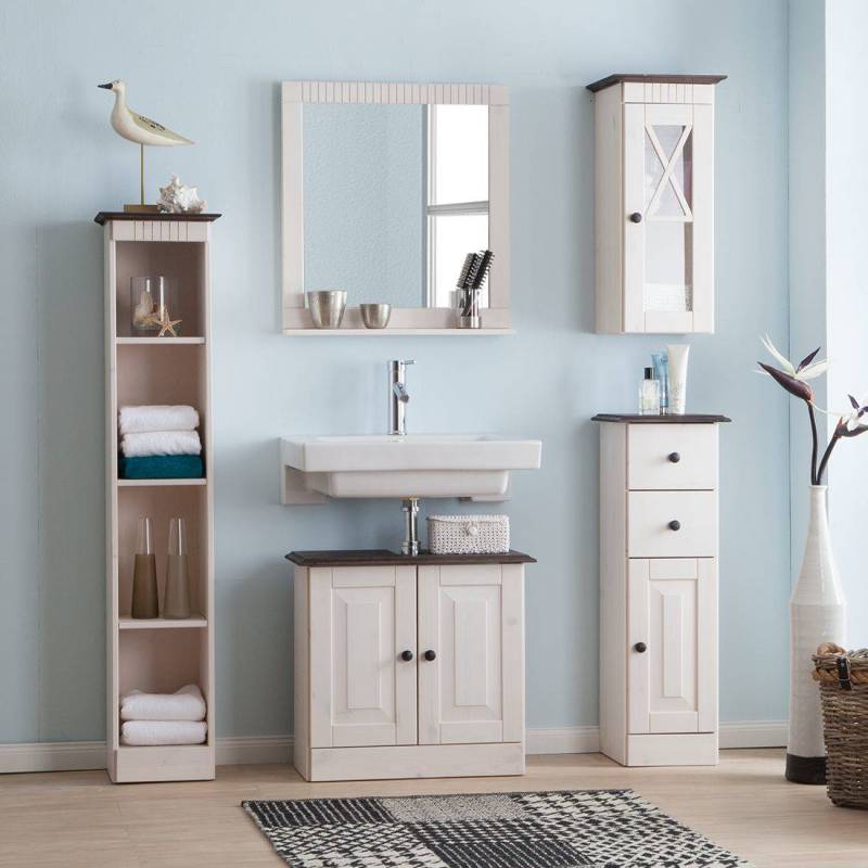 home24 Unterschrank I 30 x 90 x 30cm Weiß von home24