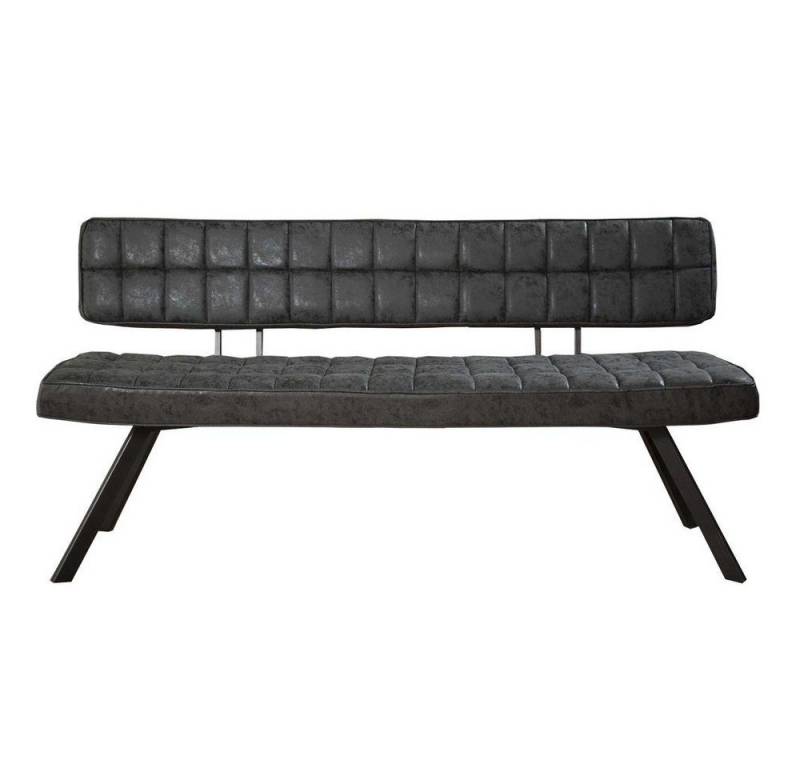 Maison ESTO Essbank Küchenbank Esstischbank vintage schwarz Sofabank 180 cm von Maison ESTO