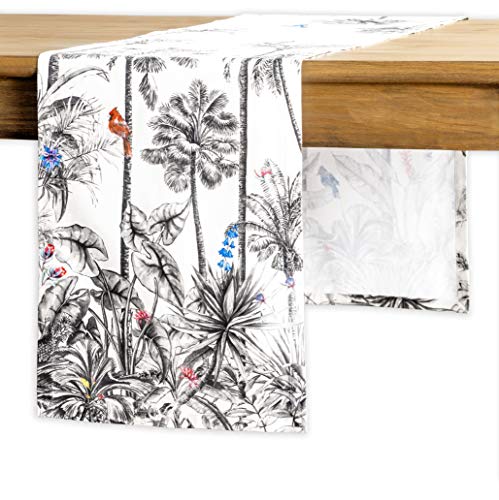 Maison d' Hermine Amazonia Tischläufer aus 100% Baumwolle für Partys | Abendessen | Feiertage | Küche | Thanksgiving/Weihnachten (50 cm x 150 cm) Maison d' Hermine Amazonia Tischläufer aus 100% Baumwolle für Partys | Abendessen | Feiertage | Küche | Thanksgiving/Weihnachten (50 cm x 150 cm) von Maison d' Hermine