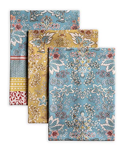 Maison d' Hermine Marquise 100% Baumwolle Set von 3 Mehrzweck-Küchentuch Weiche, saugfähige Geschirrtücher | Geschirrtücher | Barhandtücher | Frühling/Sommer (50 cm X 70 cm) von Maison d' Hermine