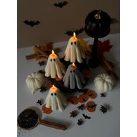 Handgemachte Geister Kerze Halloween Sojawachs Dekor Handgemachte Geister Kerze Halloween Sojawachs Dekor von MaisonBohiti
