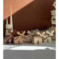 Kerze Rentier | Weihnachtsgeschenk Duftkerze Dekorative Weihnachtskerzen Festliche Elch Xmas Stumpenkerze Kerze Rentier | Weihnachtsgeschenk Duftkerze Dekorative Weihnachtskerzen Festliche Elch Xmas Stumpenkerze von MaisonBohiti
